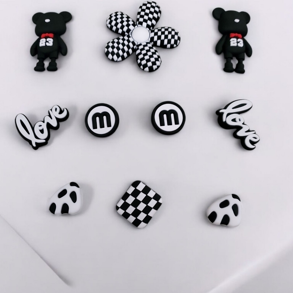 Bear Croc Charms